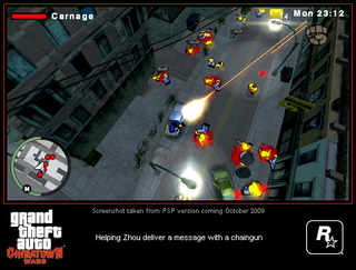 Illustration for article titled GTA: Chinatown Wars PSP Impressions: Minus The Stylus Strain